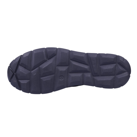 Modne czarne półbuty skórzane marki Syrena SWB 22015