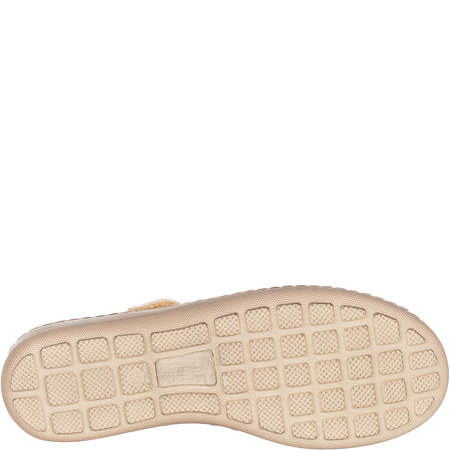 Syrena SH 4043 ecru - półbuty skórzane damskie na wiosnę