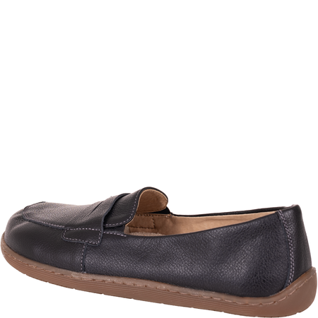 Czarne półbuty damskie skórzane Syrena SH 433 skóra licowa