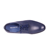 Półbuty wizytowe męskie skórzane Syrena  SE 919B granat