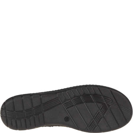 Czarne półbuty skórzane Syrena SR 819 - elegancja i wygoda