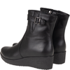 Komfortowe botki damskie skórzane Syrena SWB K-247 czarne