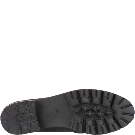 Mokasyny damskie Syrena SE P-299 czarne skóra licowa