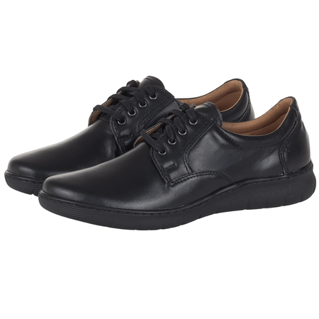 Komfortowe półbuty damskie skórzane Syrena SWB 182 czarne