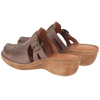 Klapki damskie Syrena SST 737/M cappuccino - skóra naturalna