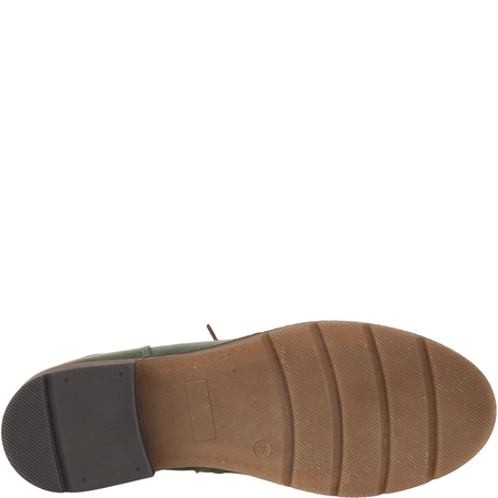 Botki damskie zimowe marki Syrena SST 4000/D zielone