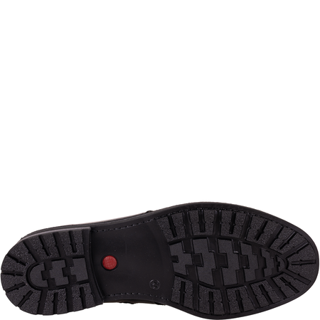 Trzewiki męskie zimowe Syrena SI 087-784 czarne - skóra naturalna