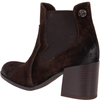Botki damskie Syrena SLA 1131/224 czekolada skóra naturalna