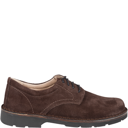 Skórzane półbuty męskie marki Syrena SH 808 brązowe