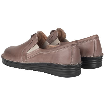 Półbuty damskie SOT 079/M cappuccino marki Syrena