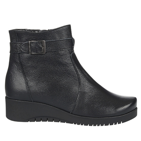 Klasyczne botki skórzane Syrena - model SE 015 B