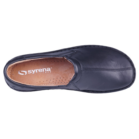 Komfortowe półbuty damskie skórzane polskiej marki Syrena SBB 2270772 czarne