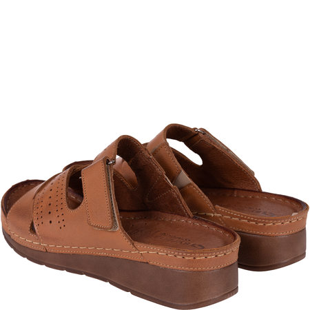 Rude klapki damskie skórzane marki Syrena SST 923