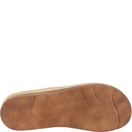 Klapki damskie skóra naturalna Syrena SST 922 beżowe