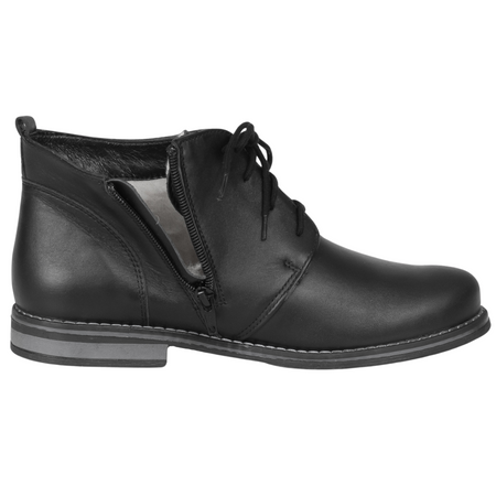 Botki damskie zimowe marki Syrena SST 4000/D czarne