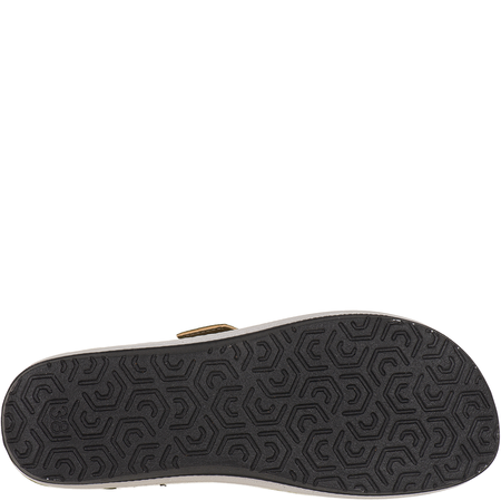 Modne zielone klapki Inblu PF000006 z klamrami