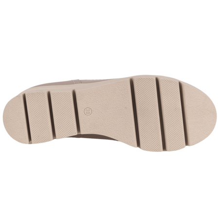 Półbuty na koturnie damskie Syrena SE P230M cappuccino