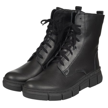 Trzewiki damskie Syrena SST 4090/DA - skóra naturalna