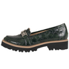 Mokasyny damskie skórzane zielone Syrena SE P263 - komfort i styl