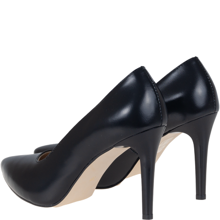 Czółenka, szpilki skórzane damskie Syrena SWB 012 czarne