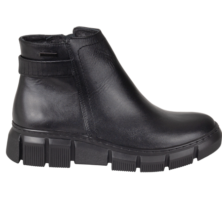 Modne botki damskie Syrena SWB K-259 - skóra naturalna