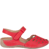Sandały damskie skórzane Syrena SH 4011 czerwone