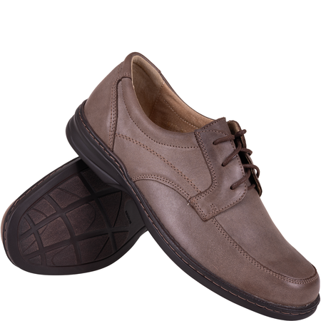 Półbuty męskie Syrena SH 870 pleśń- skóra naturalna