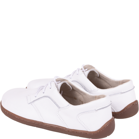 Półbuty damskie marki Syrena SH 715-2B białe - Skóra naturalna