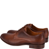 Skórzane półbuty męskie marki Syrena SI 335B-807 brązowe