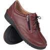 Klasyczne półbuty damskie skórzane Syrena SOT 075/M bordowe
