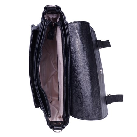 Torebka damska biało-czarna marki Syrena SO 22018