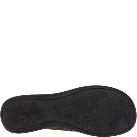 Syrena SH 655 czarne - półbuty skórzane z rzepami i gumą