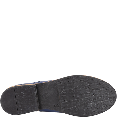 Półbuty skórzane Syrena SST 1753 granat, styl i wygoda