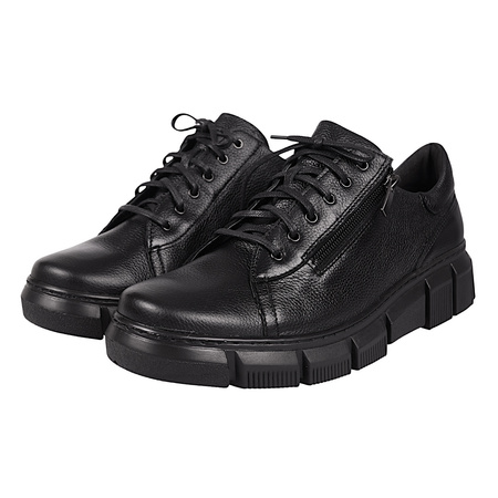 Damskie półbuty skórzane Syrena SWB 030 czarne