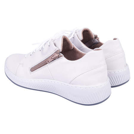 Wygodne sportowe półbuty damskie marki SYRENA SW 220602 białe