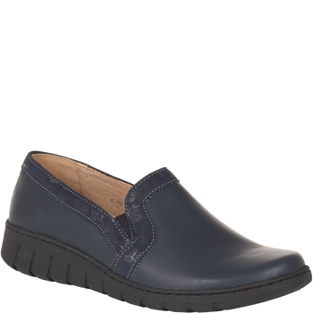 Półbuty Syrena SH 430 granatowe - komfortowe obuwie