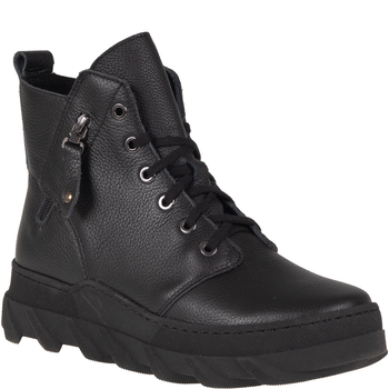 Modne botki Syrena SR 1222 czarne - skóra naturalna