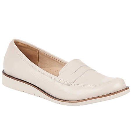 Mokasyny damskie Syrena SE 0053 w kolorze beżowym