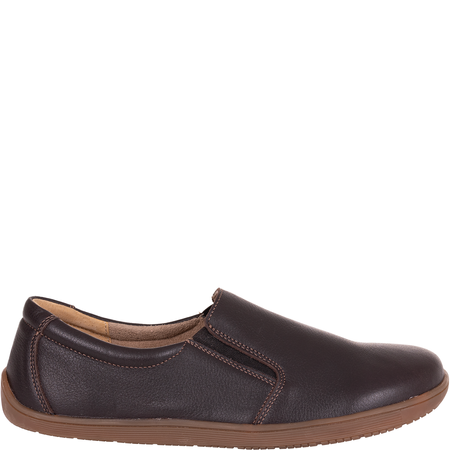 Skórzane półbuty barefoot brązowe Syrena SH 452