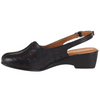 Syrena SWB 131 czarne sandały damskie - skórzane, wygodne