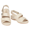 Sandały damskie skórzane SYRENA SWB 538+ beżowe