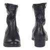 Czarne botki damskie skórzane - Syrena SE B-136