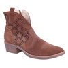 Kowbojki damskie zamszowe skóra naturalna Syrena SOP 612 rude