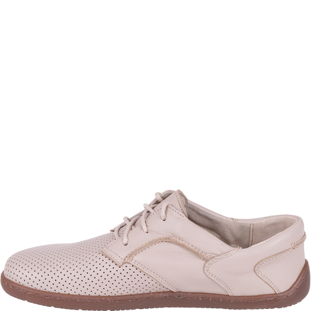 Półbuty damskie marki Syrena SH 715-2B ecru - Skóra naturalna