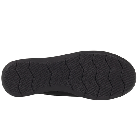 Komfortowe czarne półbuty damskie skórzane Syrena SE 0567