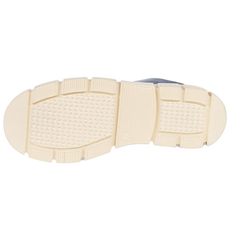 Półbuty damskie skórzane marki Syrena SST 1770 niebieskie