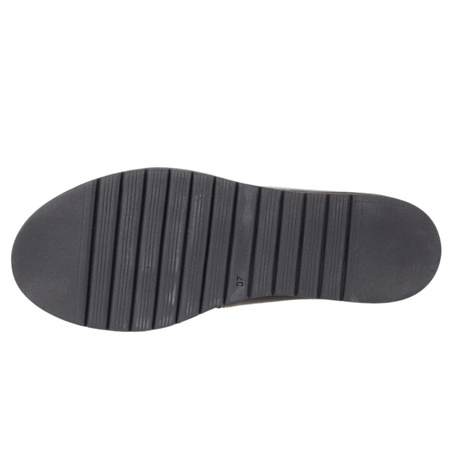 Mokasyny damskie Syrena SE 0053 w kolorze czarnym