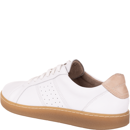 Białe półbuty męskie barefoot skórzane Syrena SH 829