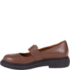 Półbuty Syrena SGO 2095 brązowe - skóra naturalna licowa