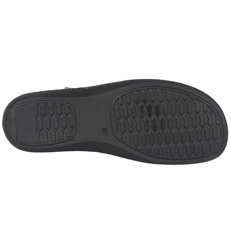 Przewiewne półbuty na rzepy SOT 067 cappuccino marki Syrena